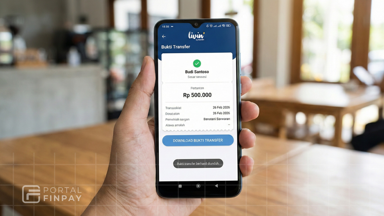 Cara Download Bukti Transfer Livin Mandiri