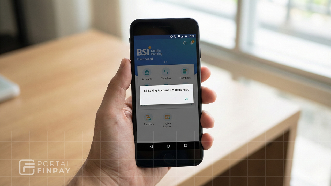 53 Saving Account Not Registered
