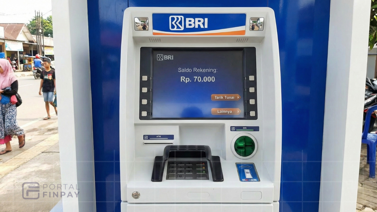 Saldo ATM BRI 70 Ribu Apa Bisa Diambil 50 Ribu