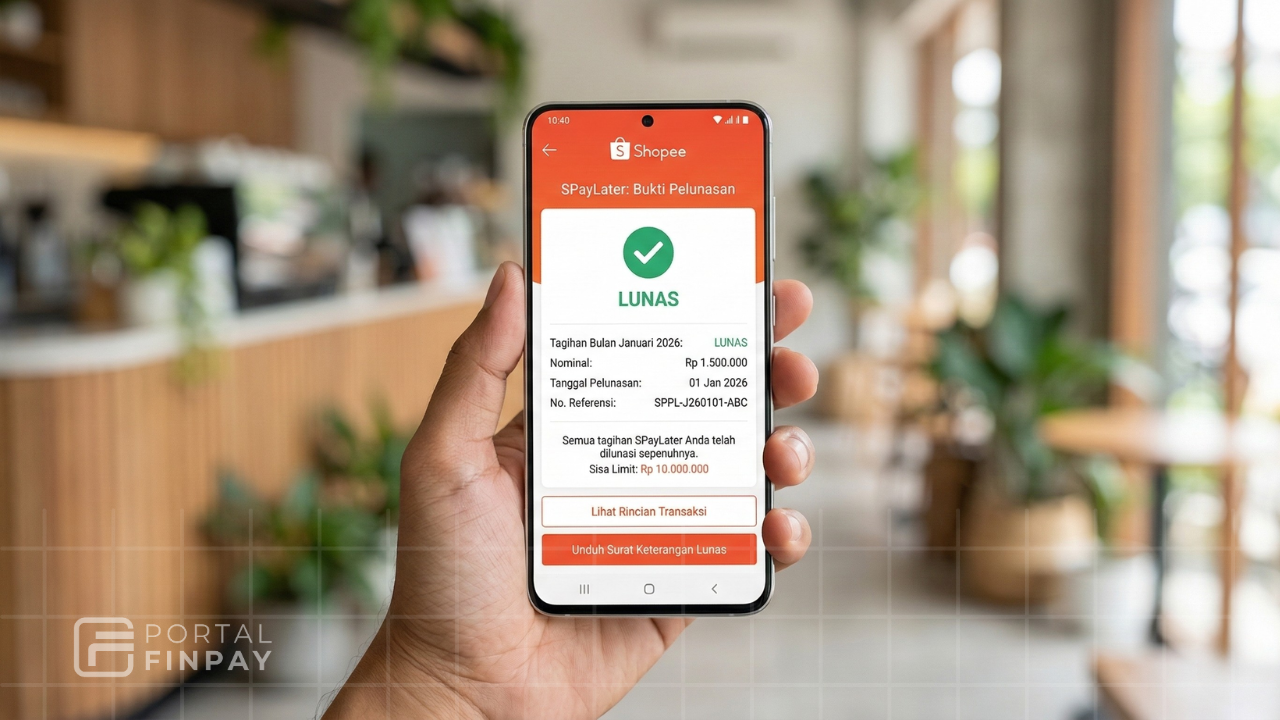 Cara Melihat Bukti Lunas Shopee PayLater